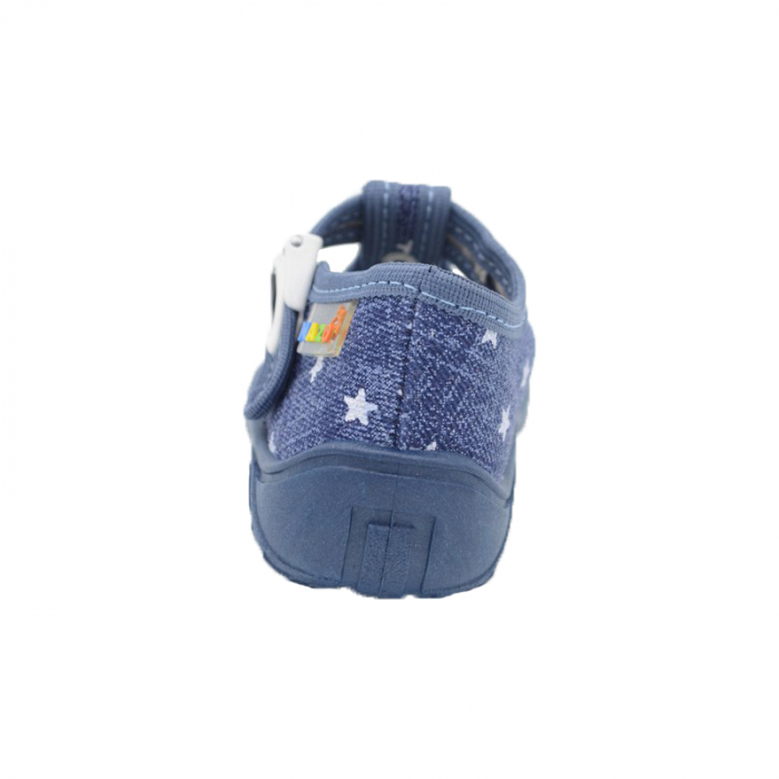 Pantofi din panza pentru baieti Nazo 013-BB-25, Albastru [4]