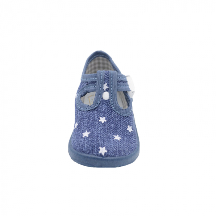Pantofi din panza pentru baieti Nazo 013-BB-25, Albastru [5]