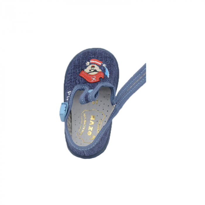 Pantofi din panza pentru baieti Nazo 013CA-25, Bleumarin [3]