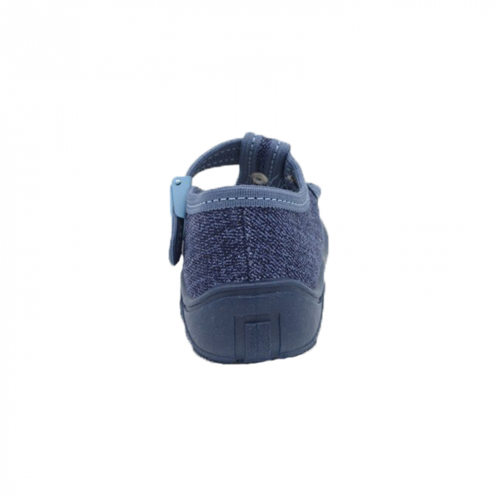 Pantofi din panza pentru baieti Nazo 013CA-25, Bleumarin [5]