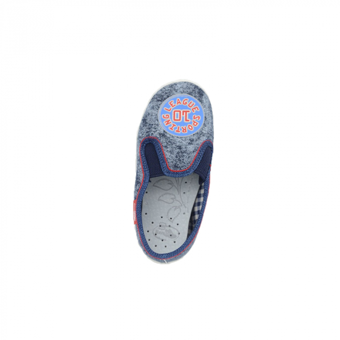 Pantofi din panza pentru baieti Renbut 33-372-687-30, Albastru [3]