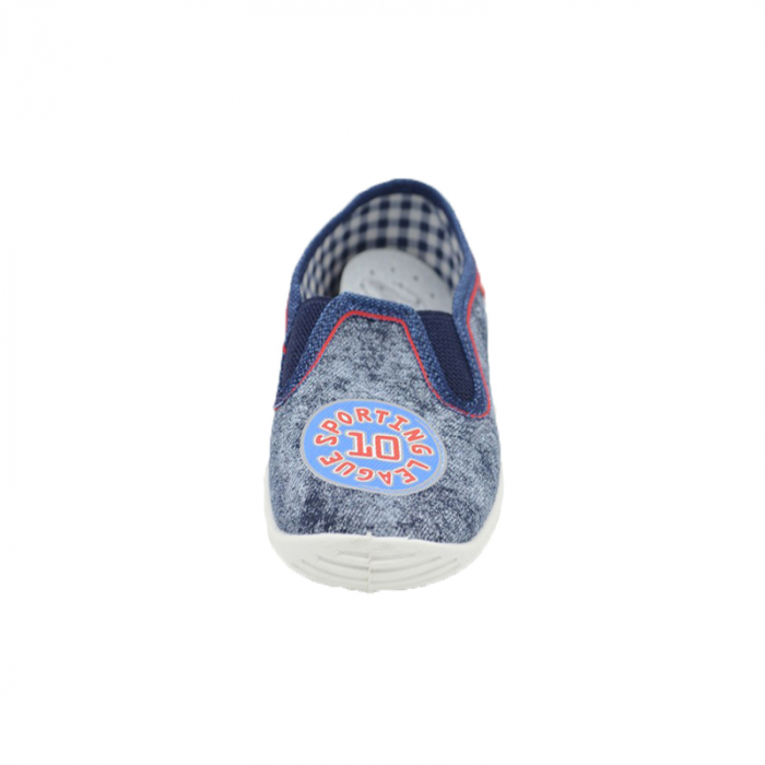 Pantofi din panza pentru baieti Renbut 33-372-687-30, Albastru [2]