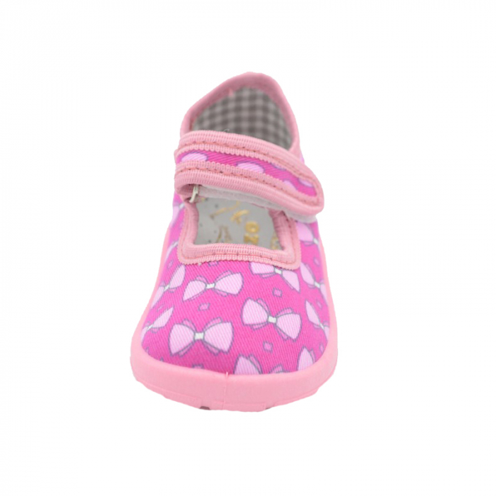 Pantofi din panza pentru fete Nazo 009-FA-25, Fucsia [4]