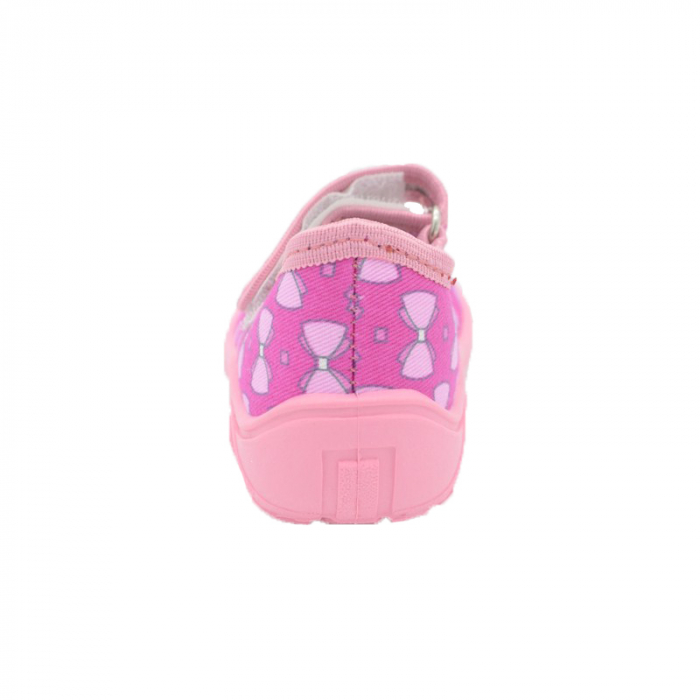 Pantofi din panza pentru fete Nazo 009-FA-25, Fucsia [3]