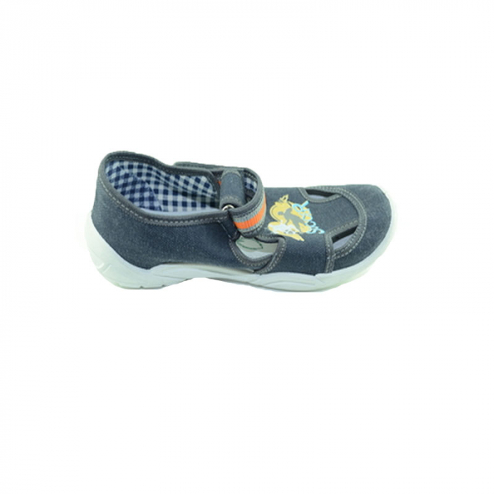 Pantofi din panza pentru baieti Renbut RBTB14-35, Gri [2]