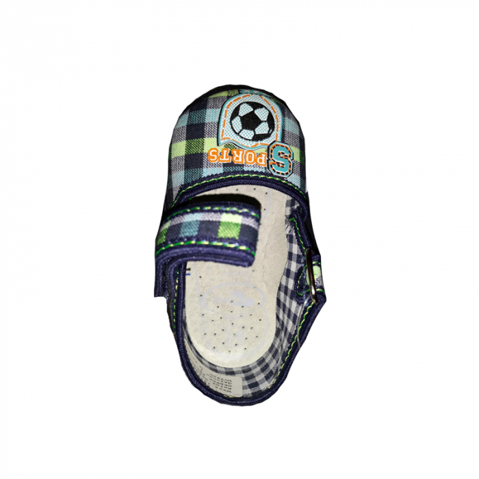 Pantofi din panza pentru baieti Renbut RBTB20-19, Verde [6]