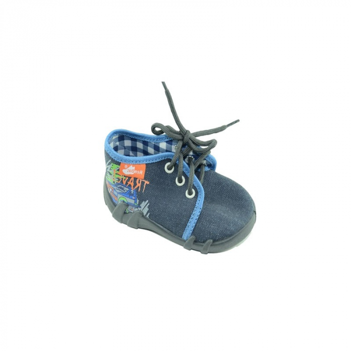 Pantofi din panza pentru baieti Renbut RBTB7-25, Bleumarin [2]
