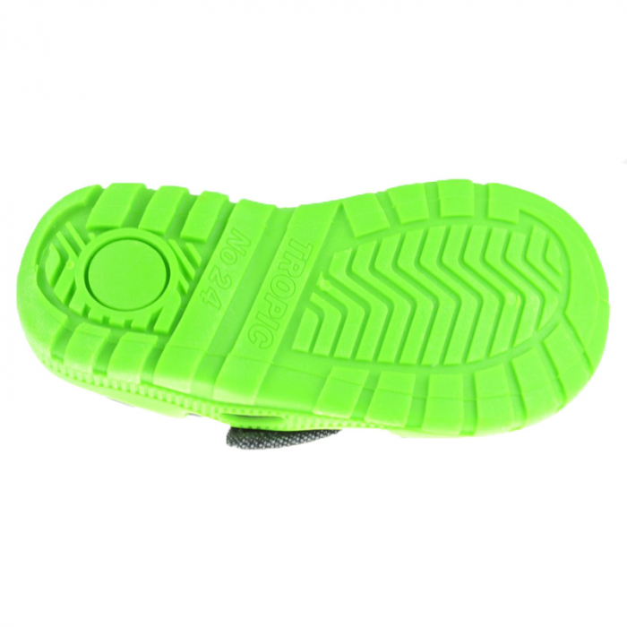 Pantofi din panza pentru baieti 3F F3-23-30, Albastru [3]