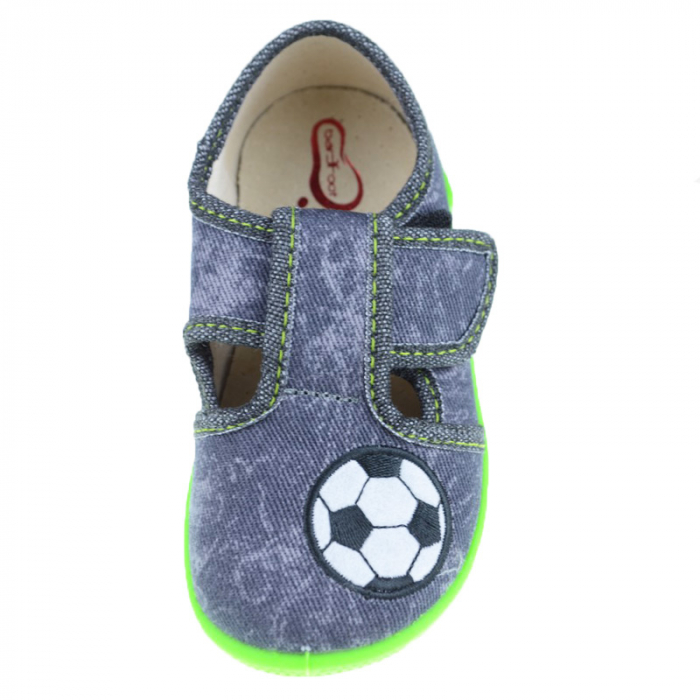 Pantofi din panza pentru baieti 3F F3-23-30, Albastru [2]