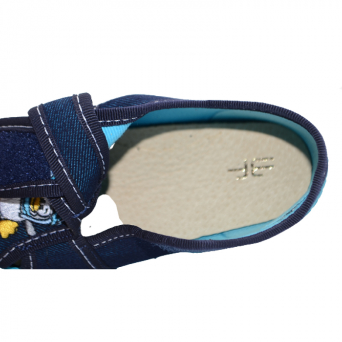 Pantofi din panza pentru baieti 3F F3-G3, Bleumarin [4]