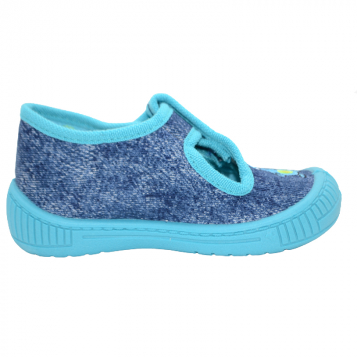 Pantofi din panza pentru baieti 3F F3-G5, Bleumarin [2]