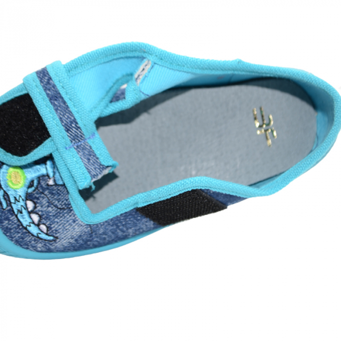 Pantofi din panza pentru baieti 3F F3-G5, Bleumarin [4]