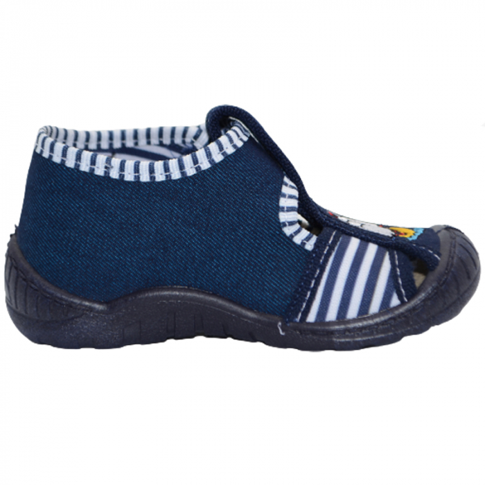 Sandale din panza pentru baieti 3F F3-G10, Bleumarin [2]