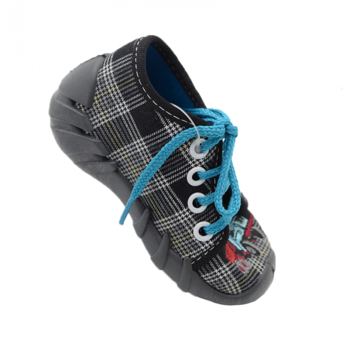 Pantofi din panza pentru baieti Befado BFPB-2-20, Negru [2]
