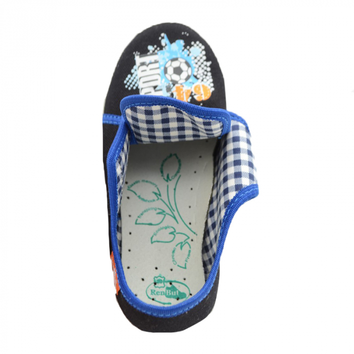 Pantofi din panza pentru baieti Renbut 33-373N-31, Negru [4]