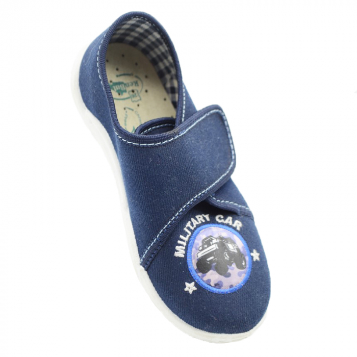 Pantofi din panza pentru baieti Renbut RBTB19B-31, Bleumarin [2]