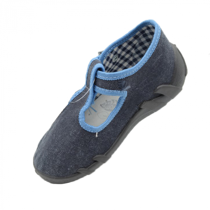 Pantofi din panza pentru baieti Renbut RBTB21G-25, Gri [2]