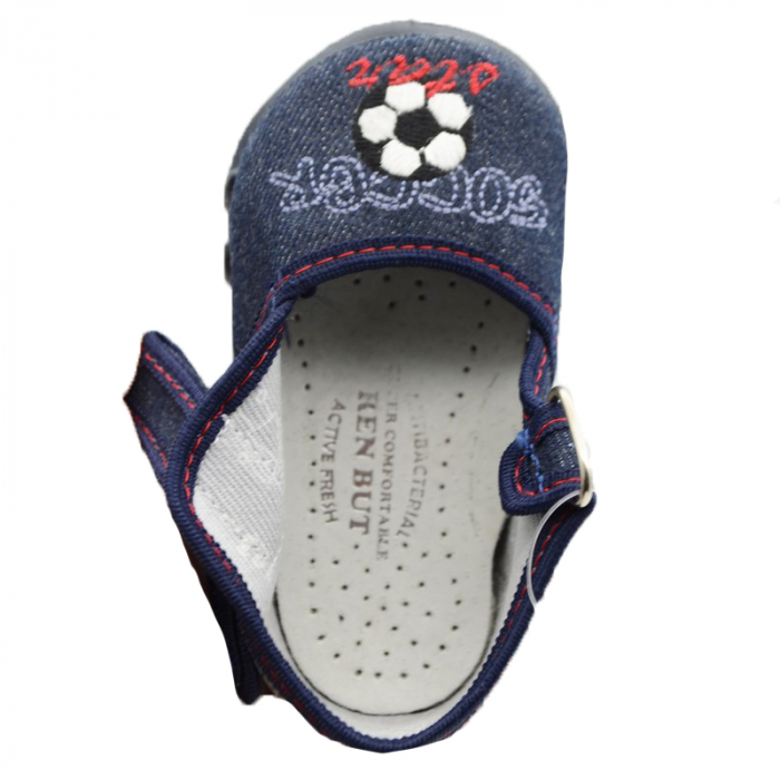 Pantofi din panza pentru baieti Renbut RBTB25-19, Bleumarin [4]