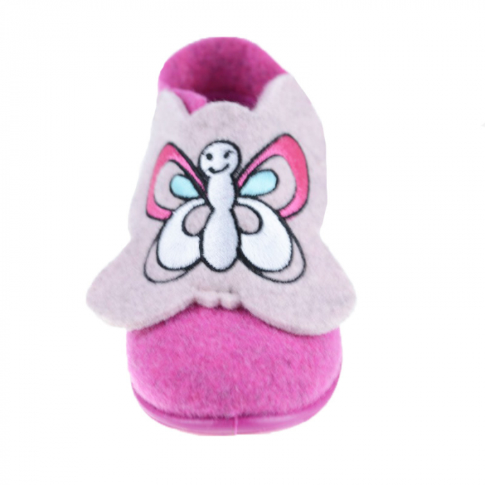 Pantofi din panza pentru fete 3F F3-22-25, Fucsia [4]
