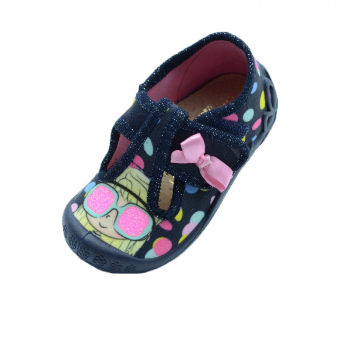 Pantofi din panza pentru fete 3F F3-7-19, Multicolor [2]
