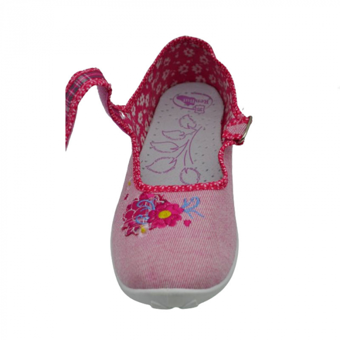 Pantofi din panza pentru fete Renbut PFRBT-3, Roz [6]