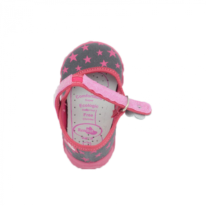 Pantofi din panza pentru fete Renbut RBTF31G-20, Gri [5]