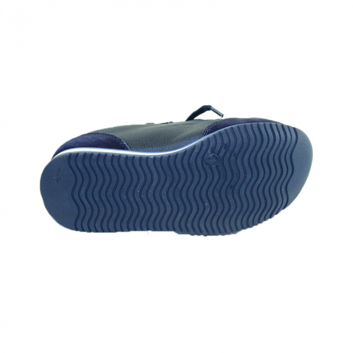 Pantofi din piele naturala pentru baieti Efor EFRB6-31, Bleumarin [2]