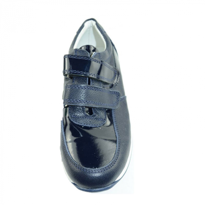 Pantofi din piele naturala pentru fete EFOR EFRB5-31, Bleumarin [3]