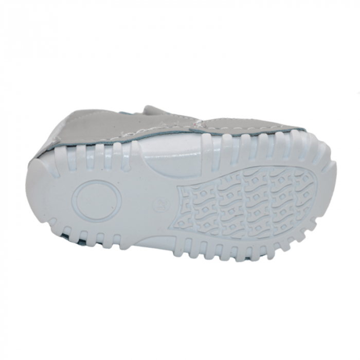 Pantofi din piele ortopedici pentru fete Small Foot SMLFS-30, Gri [2]