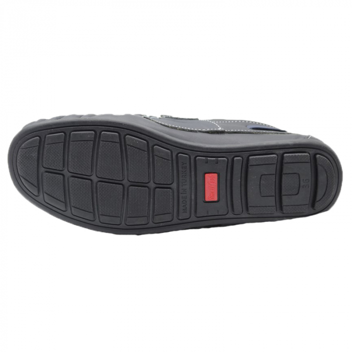 Pantofi din piele pentru baieti Ozcan KLf-1-36, Bleumarin [3]