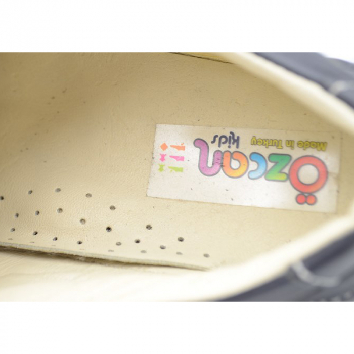 Pantofi din piele pentru baieti Ozcan KLf-1-36, Bleumarin [4]