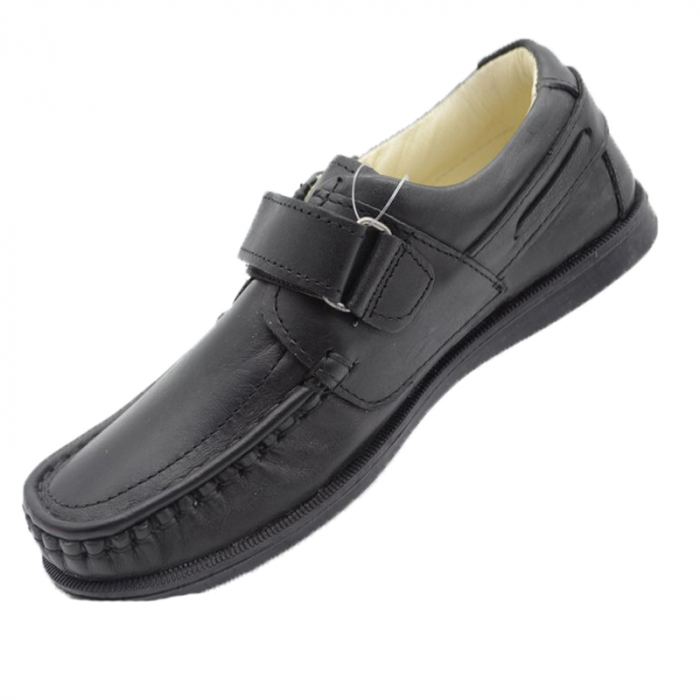 Pantofi din piele pentru baieti Ozcan OZC-9-29, Negru [2]
