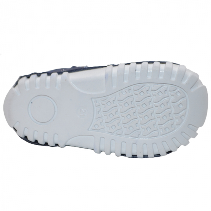 Pantofi din piele pentru baieti Small Foot SMLFS-24, Bleumarin [3]