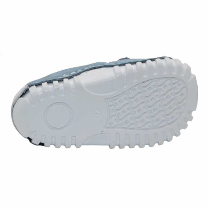 Pantofi din piele pentru baieti Small Foot SMLFS-26, Albastru [2]
