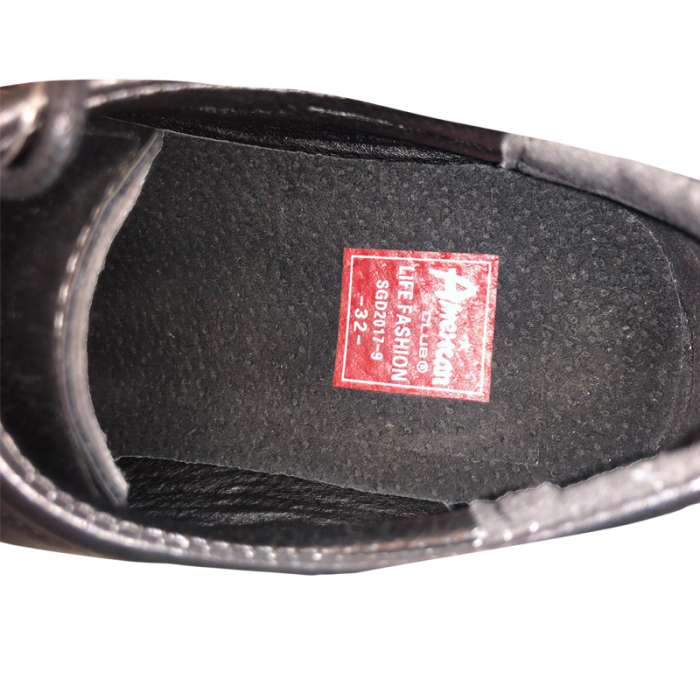 Pantofi eleganti pentru baieti American Club SGD2017-9N1-32, Negru [4]