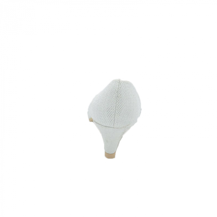 Pantofi eleganti cu toc pentru fete MRS M1281-31, Argintiu [3]