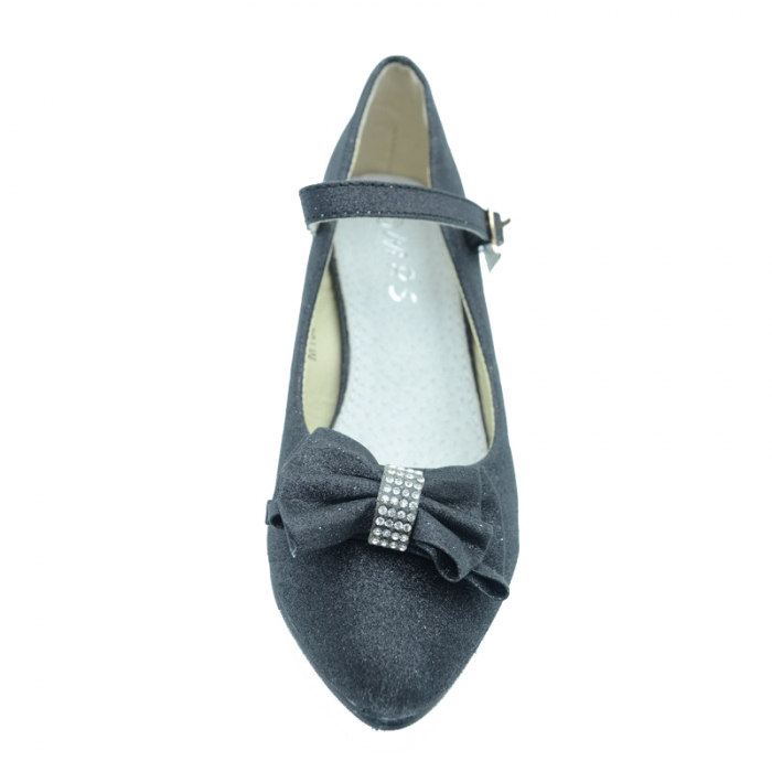 Pantofi eleganti cu toc pentru fete MRS M1501N-32, Negru [3]