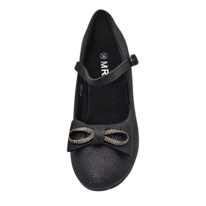 Pantofi eleganti, cu toc, pentru fete MRS M1536-31, Negru [3]
