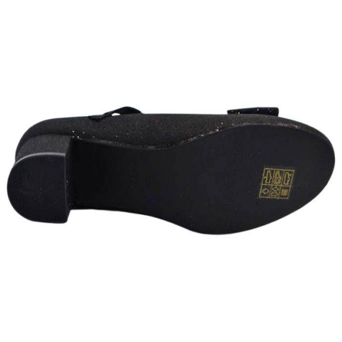 Pantofi eleganti, cu toc, pentru fete MRS M1536-31, Negru [4]