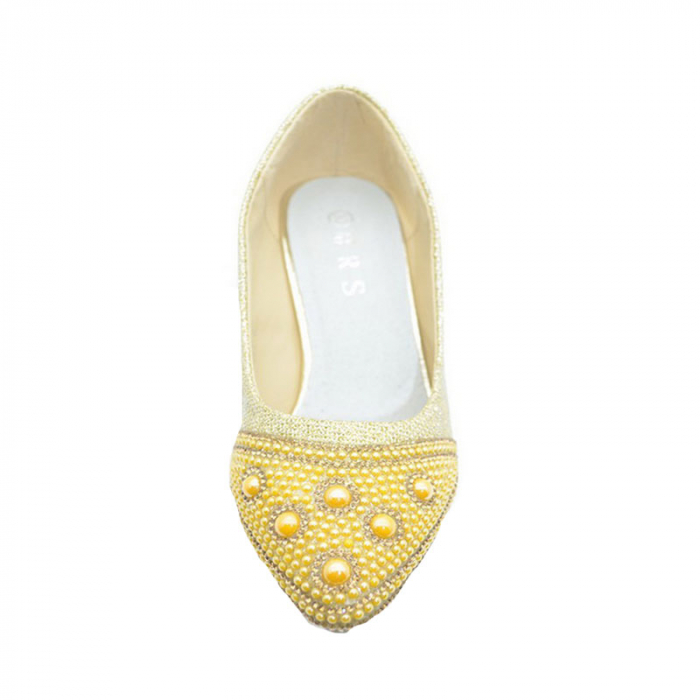 Pantofi eleganti cu toc pentru fete MRS 8965-6A-25901-31, Auriu [3]