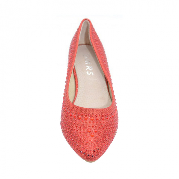 Pantofi eleganti cu toc pentru fete MRS M1289-R-31, Rosu [3]