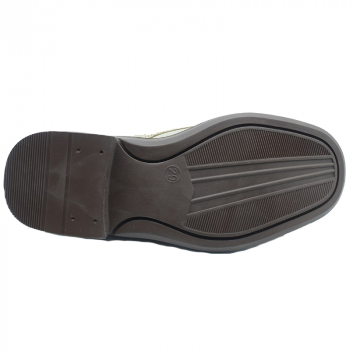 Pantofi pentru baieti Emel 873-S-29, Crem [3]