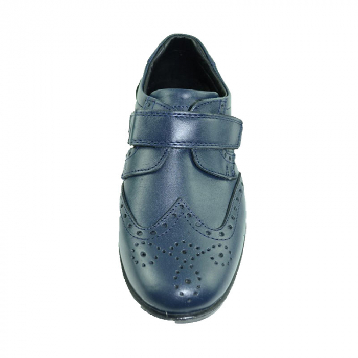 Pantofi ortopedici din piele pentru baieti BLACK Tavern BTE47-31, Bleumarin [3]