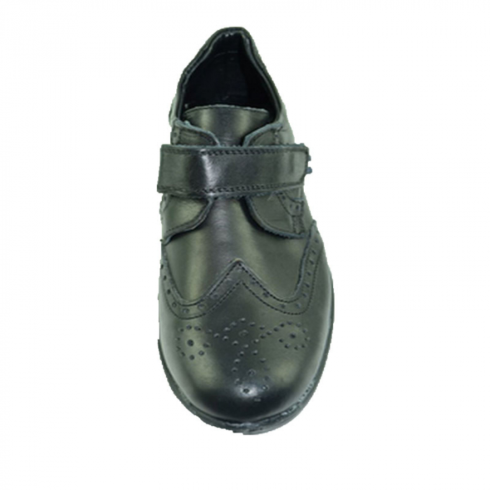 Pantofi eleganti din piele pentru baieti Black Tavern BTE48N-38, Negru [3]