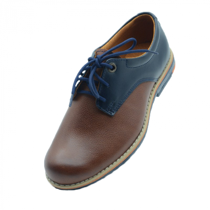 Pantofi eleganti pentru baieti Moskala 122M-31, Maro [2]