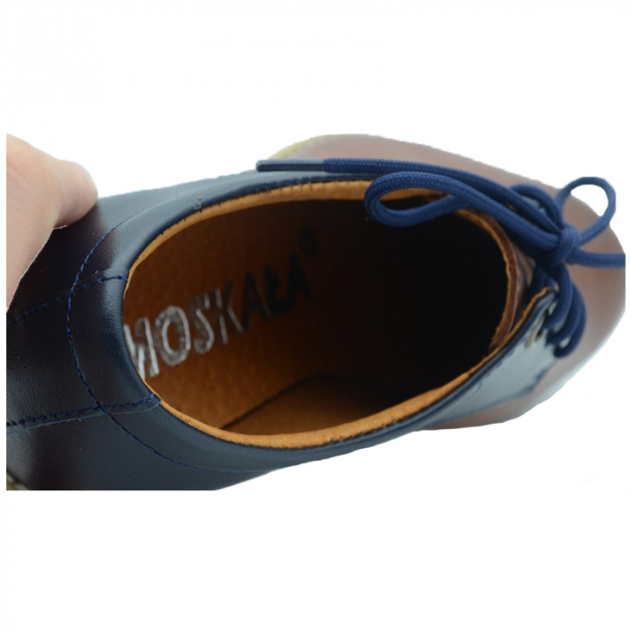 Pantofi eleganti pentru baieti Moskala 122M-31, Maro [3]