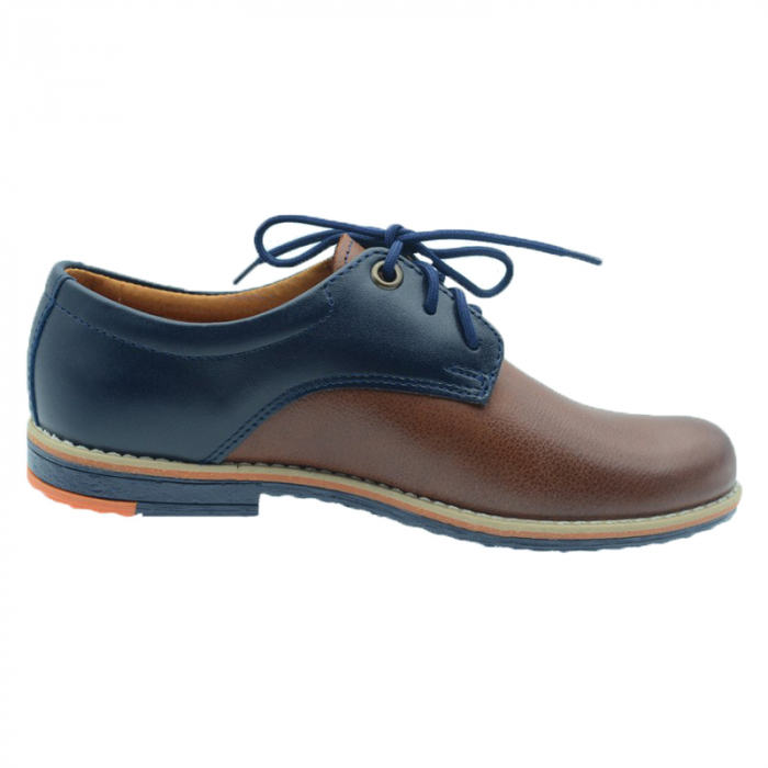 Pantofi eleganti pentru baieti Moskala 122M-31, Maro [5]