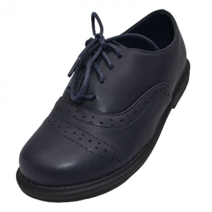Pantofi ortopedici eleganti pentru baieti MRS 1524, Bleumarin [2]