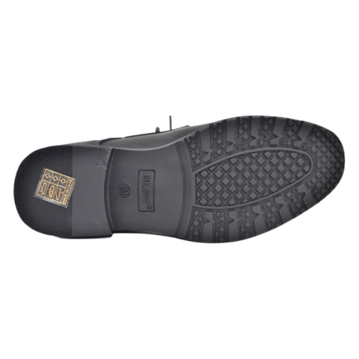 Pantofi eleganti, cu șiret, pentru baieti, MRS M006-31, Negru [3]