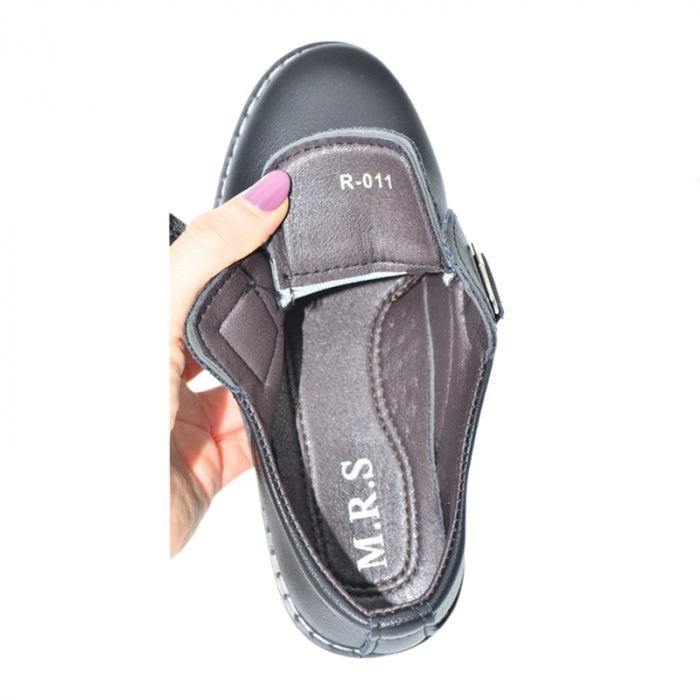 Pantofi eleganti pentru baieti MRS R-011N, Negru [3]